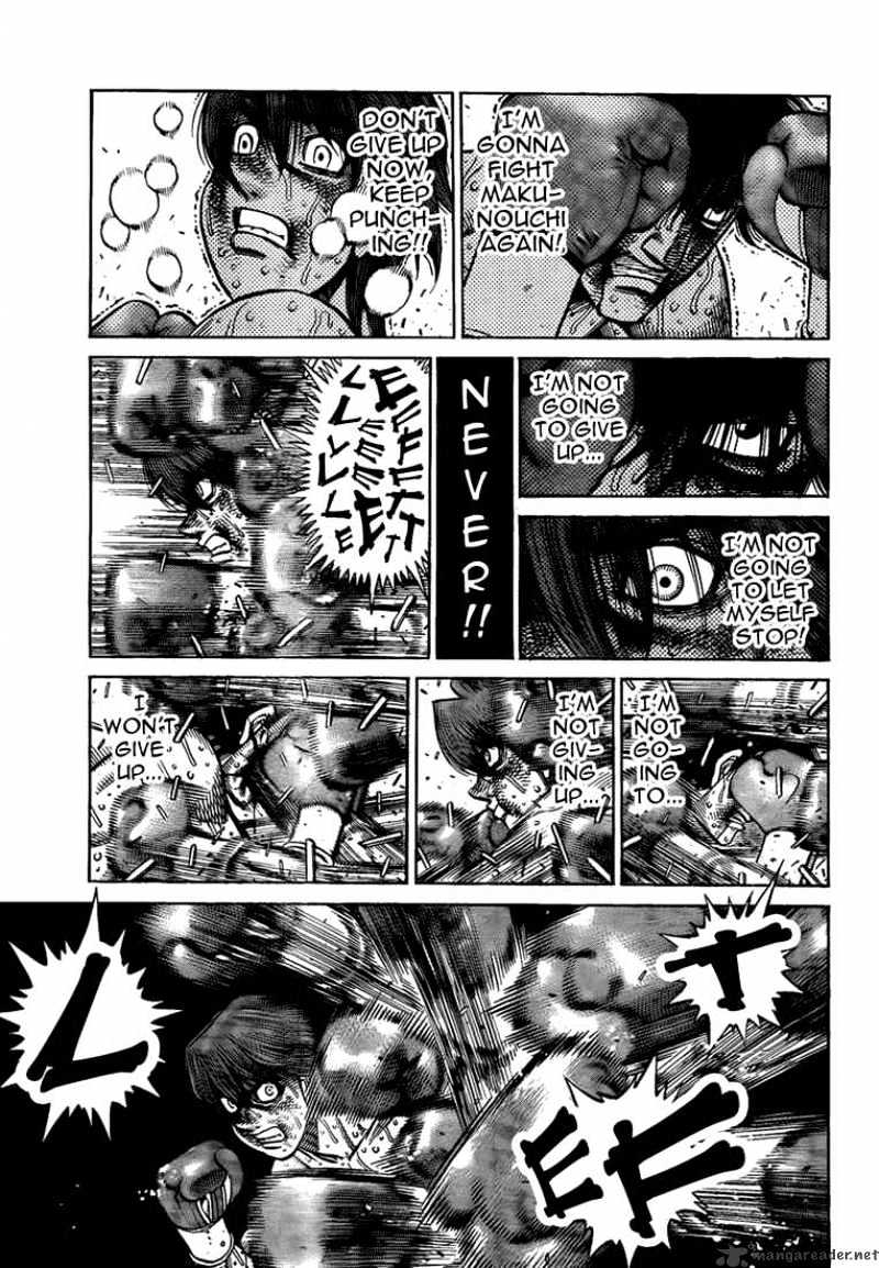 Hajime no Ippo: Fighting Spirit, Chapter 910 image 09